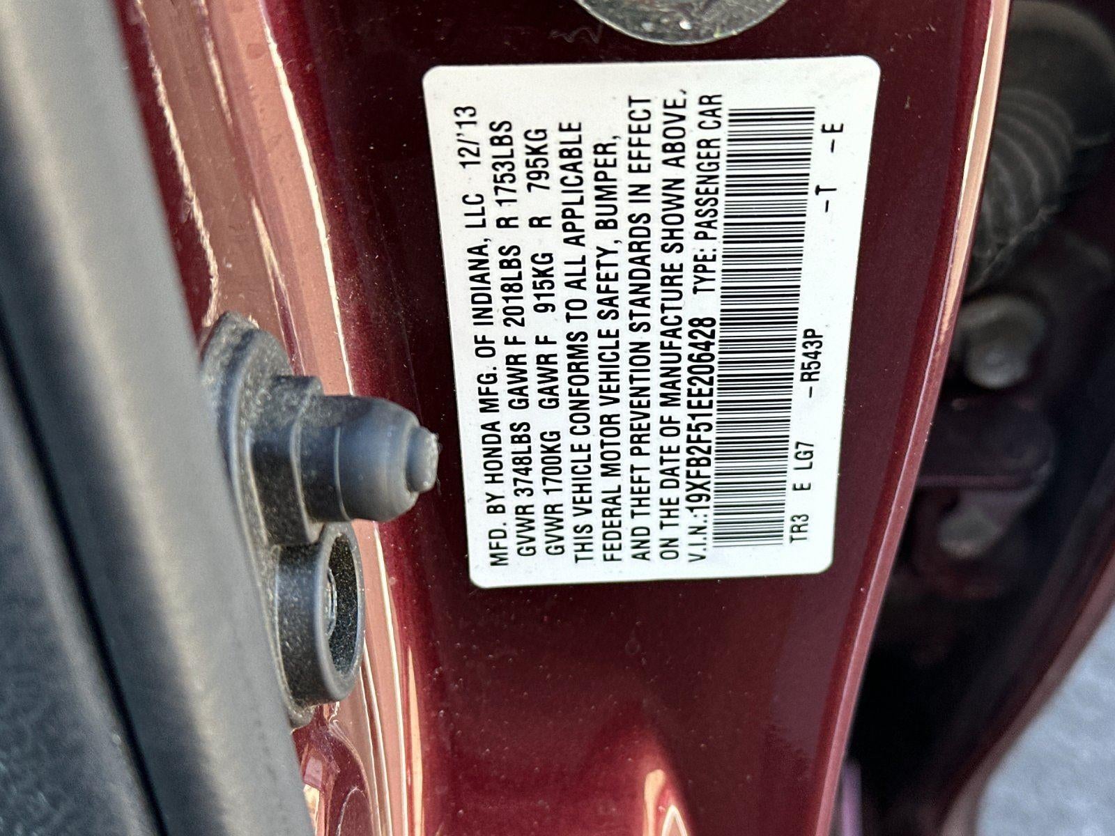 2014 Honda Civic Sedan LX