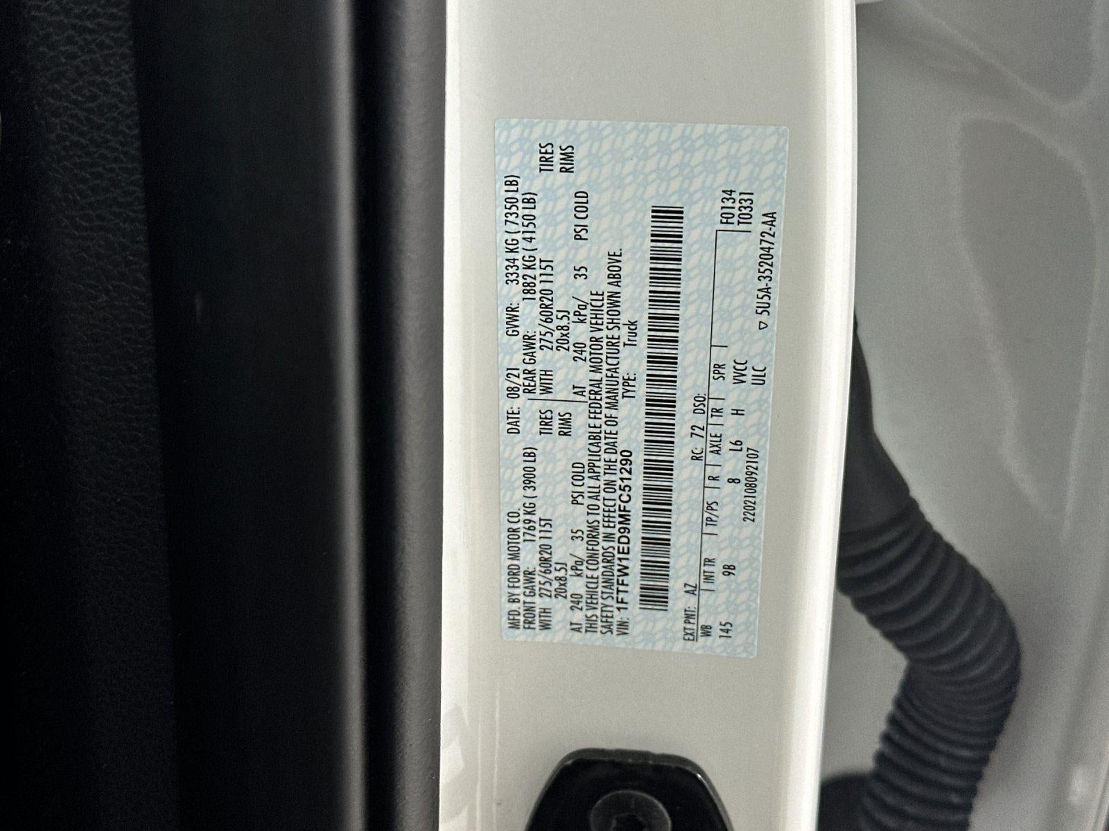 2021 Ford F-150 Platinum
