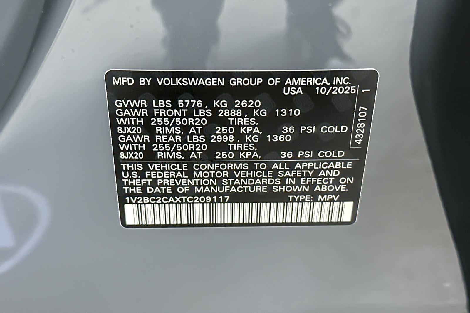 2026 Volkswagen Atlas Cross Sport 2.0T SEL