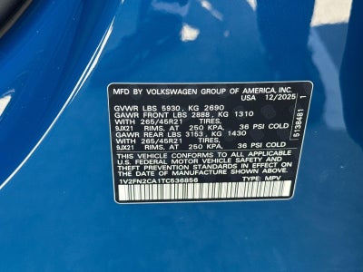 2026 Volkswagen Atlas 2.0T SEL Premium R-Line