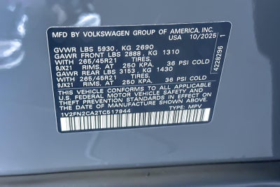 2026 Volkswagen Atlas 2.0T SEL Premium R-Line