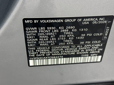 2026 Volkswagen Atlas 2.0T SEL Premium R-Line