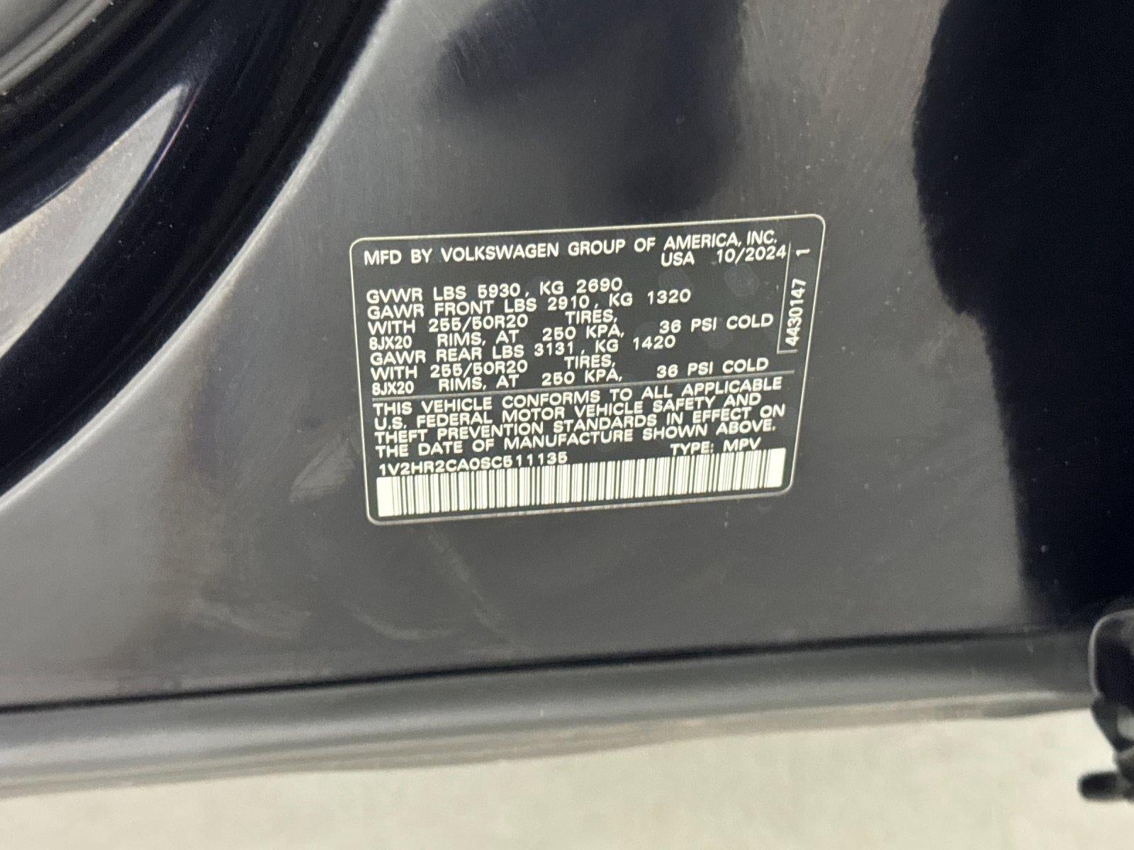 2025 Volkswagen Atlas 2.0T SE w/Technology