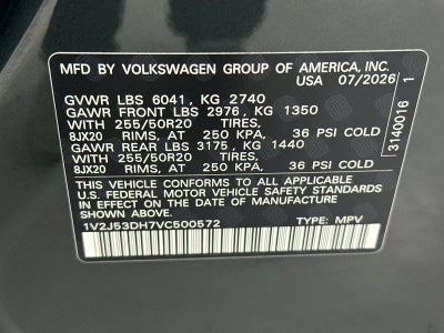 2027 Volkswagen Atlas SE w/Technology