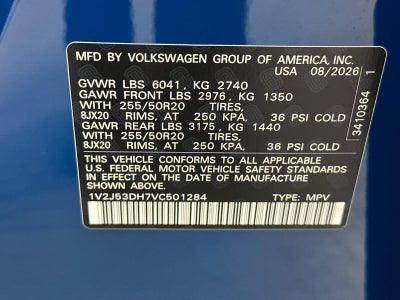 2027 Volkswagen Atlas SE w/Technology