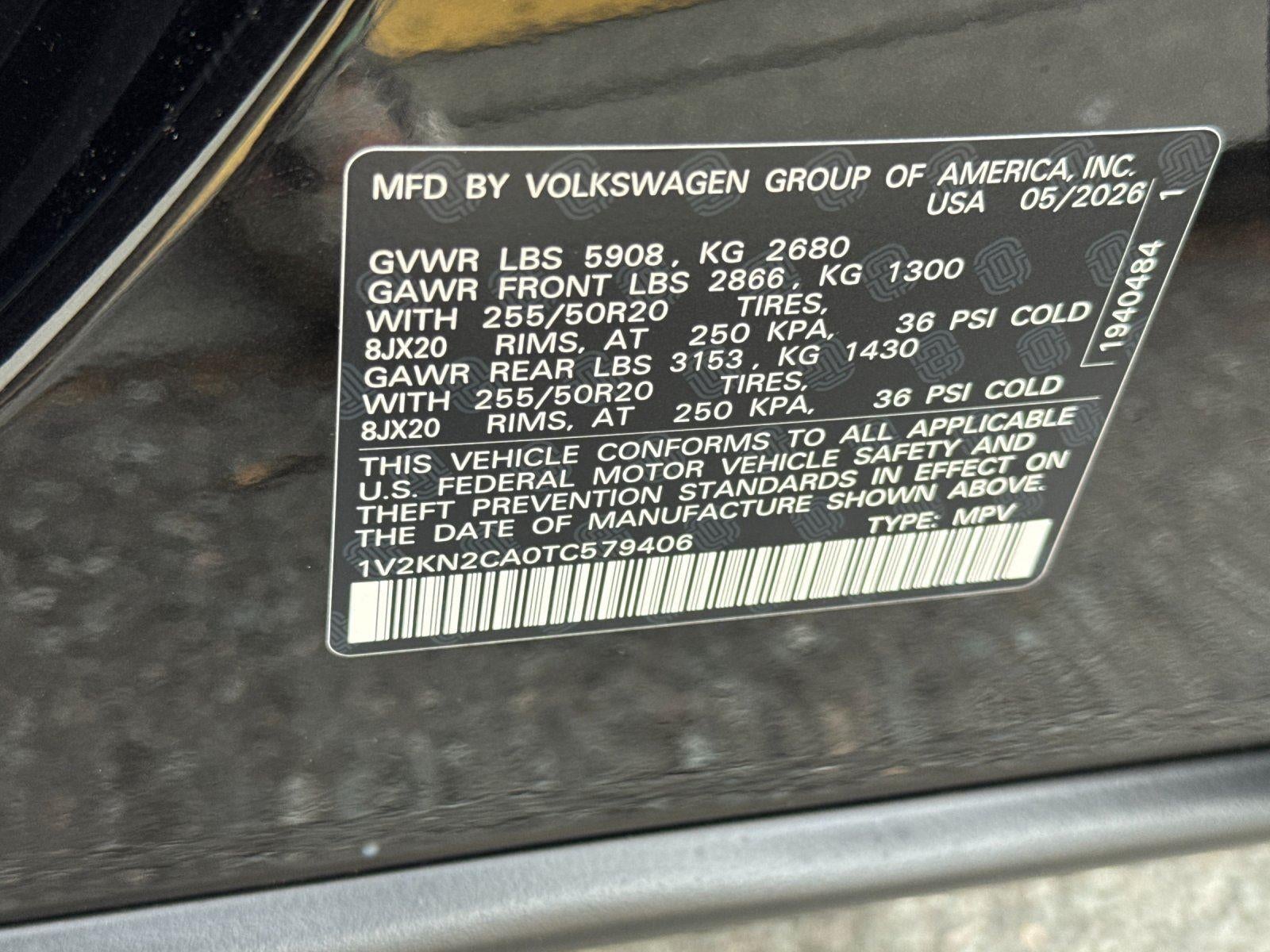 2026 Volkswagen Atlas 2.0T SE w/Technology