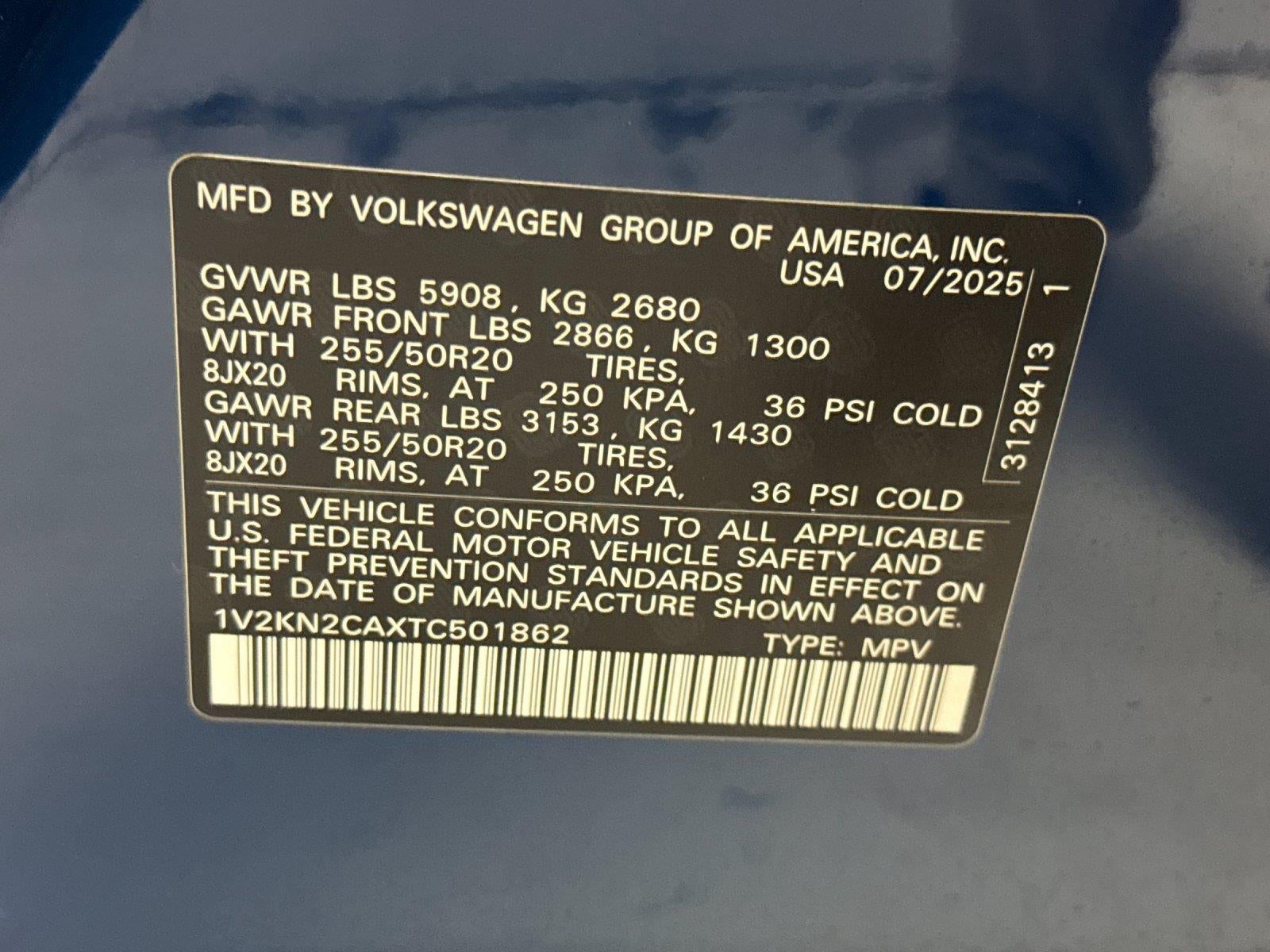 2026 Volkswagen Atlas 2.0T SE w/Technology