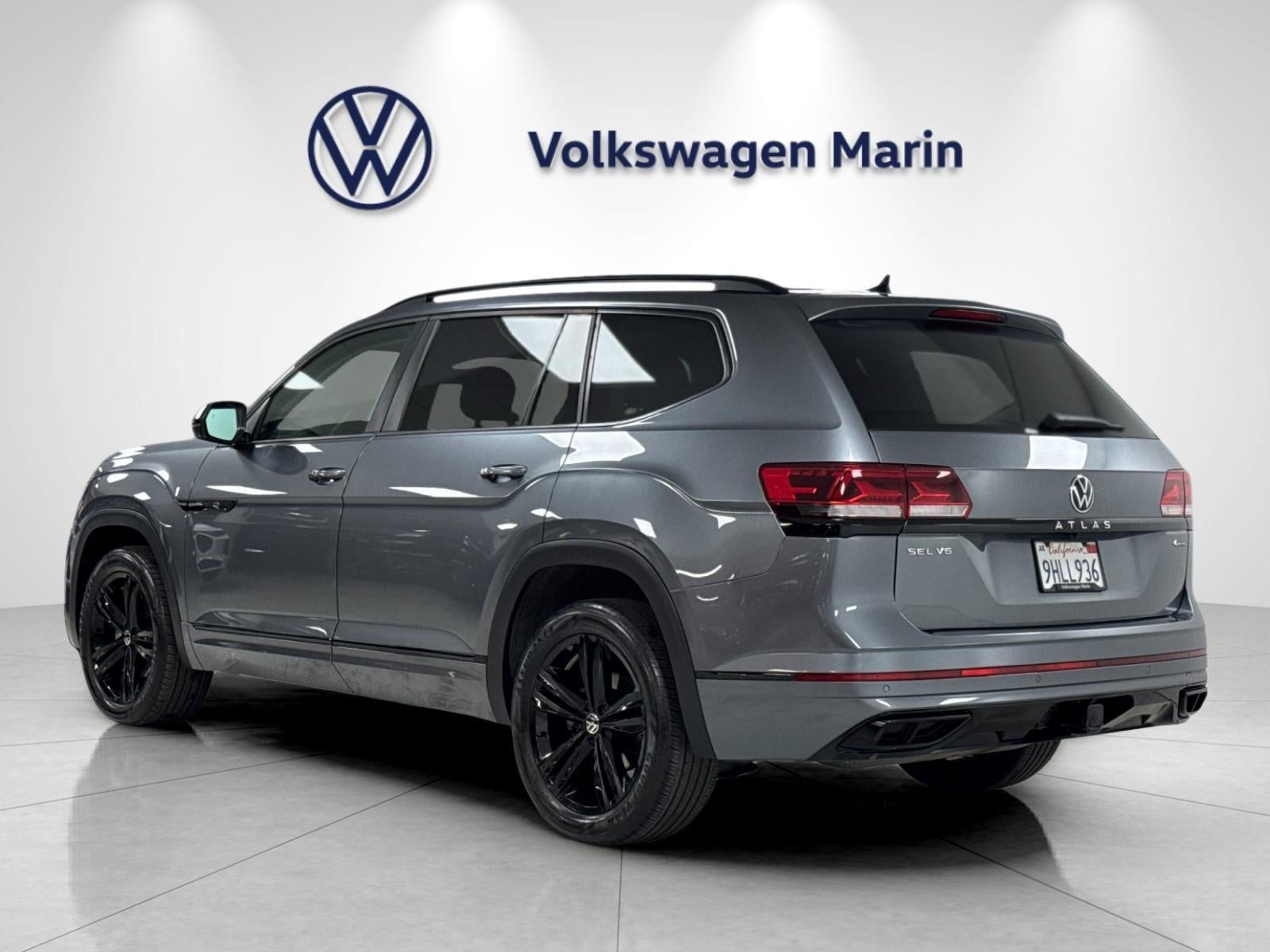 2023 Volkswagen Atlas 3.6L V6 SEL R-Line Black