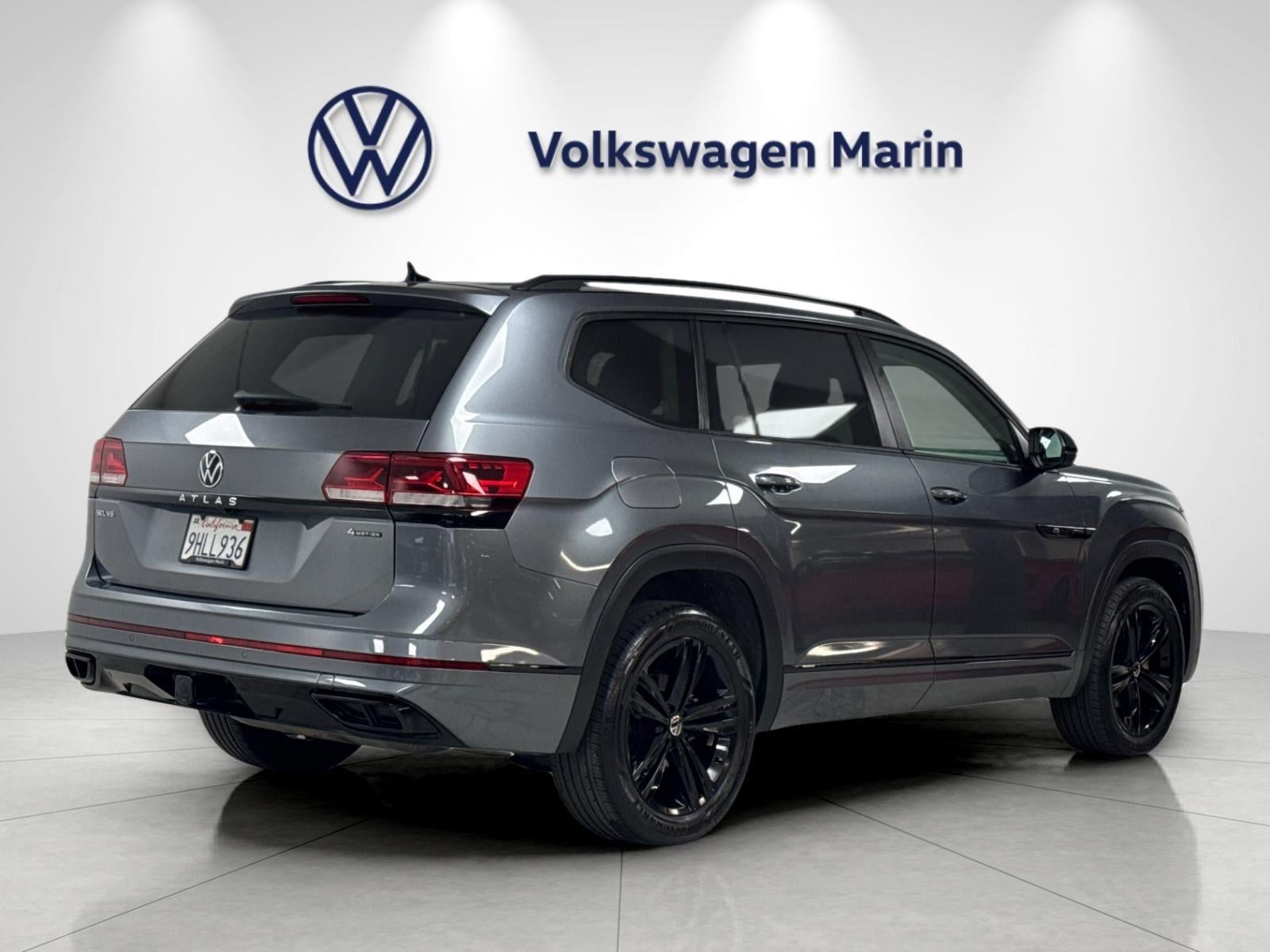 2023 Volkswagen Atlas 3.6L V6 SEL R-Line Black