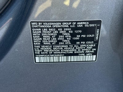 2021 Volkswagen Atlas 2.0T SE w/Technology