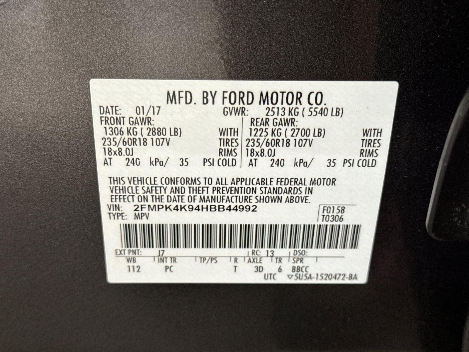 2017 Ford Edge Titanium