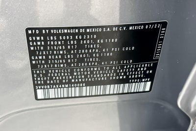 2022 Volkswagen Tiguan S