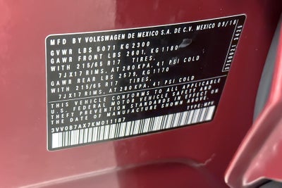 2019 Volkswagen Tiguan S