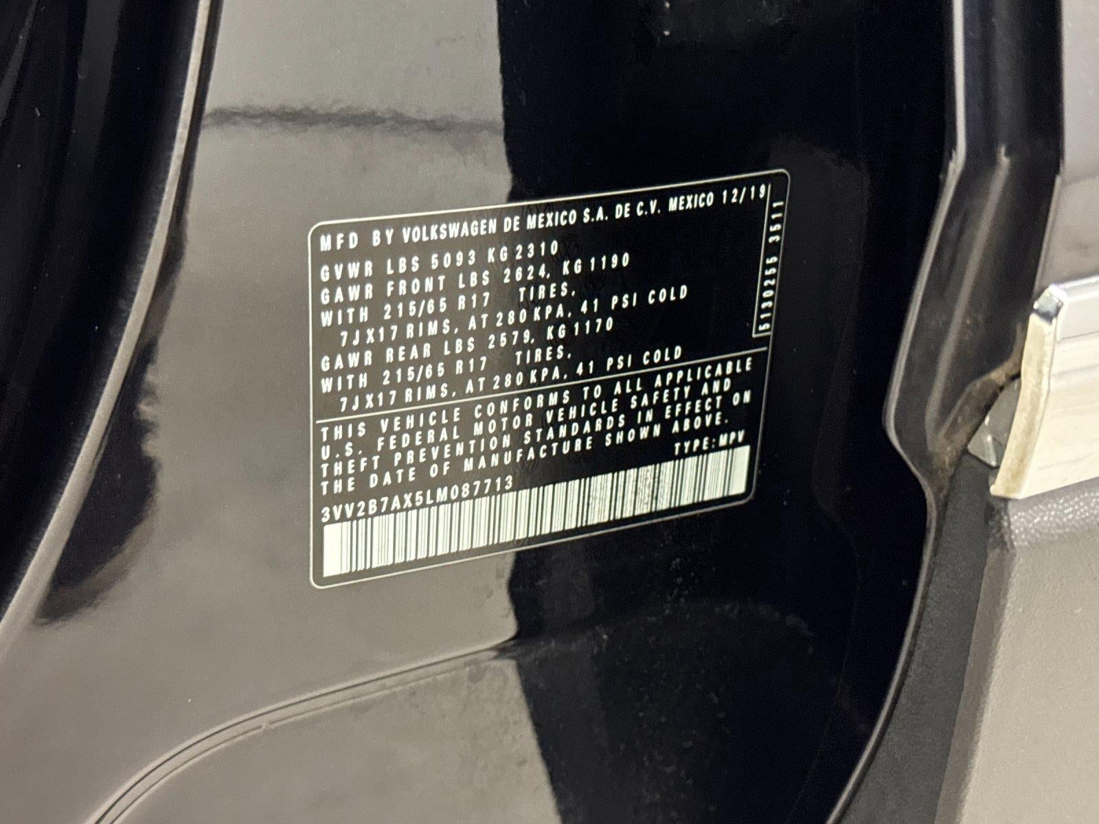 2020 Volkswagen Tiguan SE