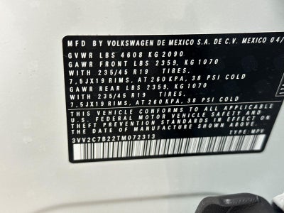 2026 Volkswagen Taos SE Black