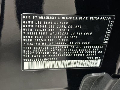 2027 Volkswagen Taos SEL