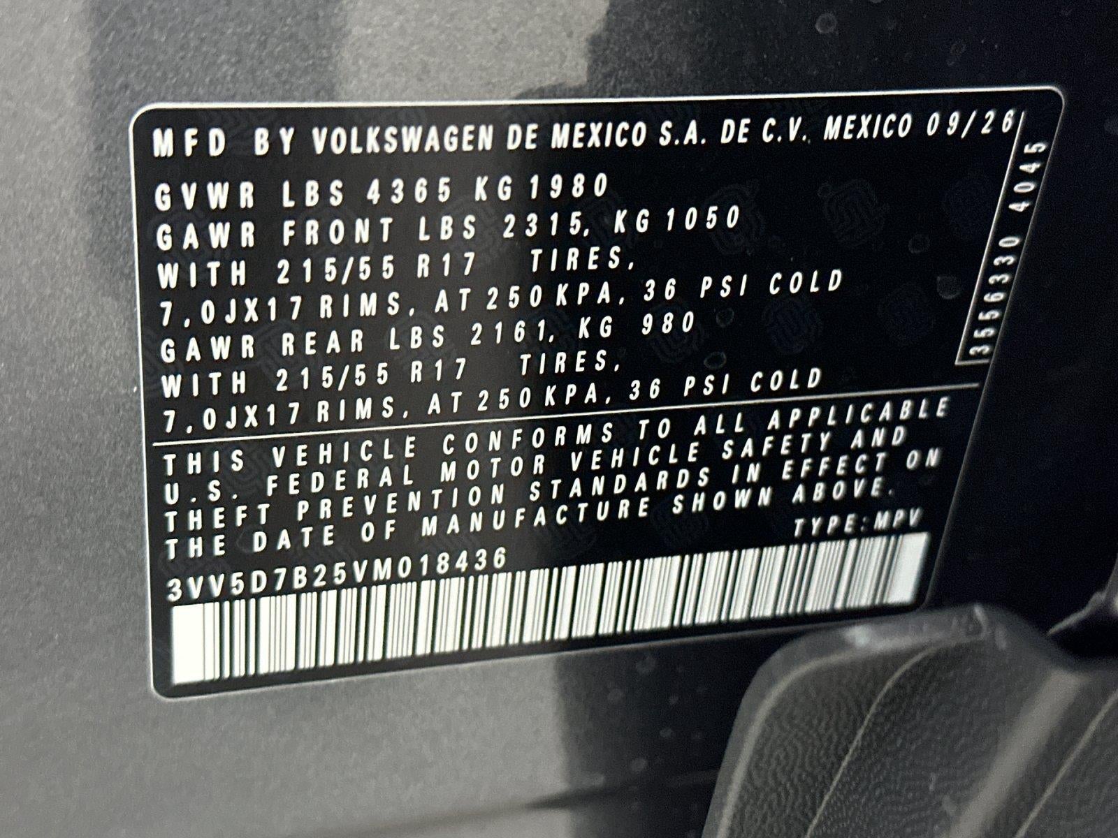 2027 Volkswagen Taos S