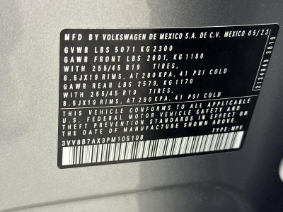 2023 Volkswagen Tiguan SE R-Line Black