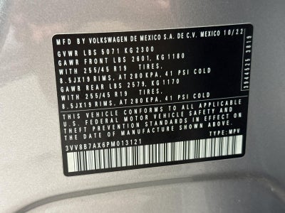 2023 Volkswagen Tiguan SE R-Line Black