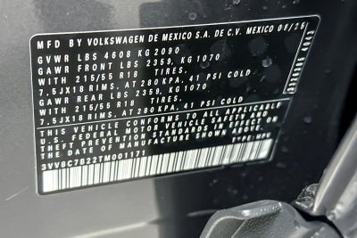 2026 Volkswagen Taos S