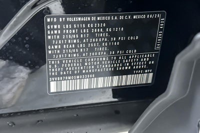 2025 Volkswagen Tiguan S