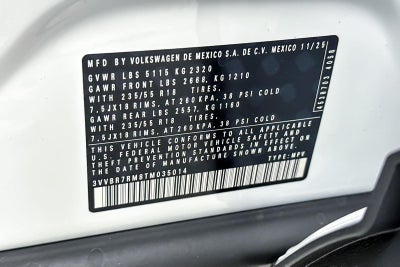 2026 Volkswagen Tiguan S