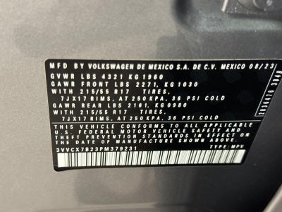 2023 Volkswagen Taos S