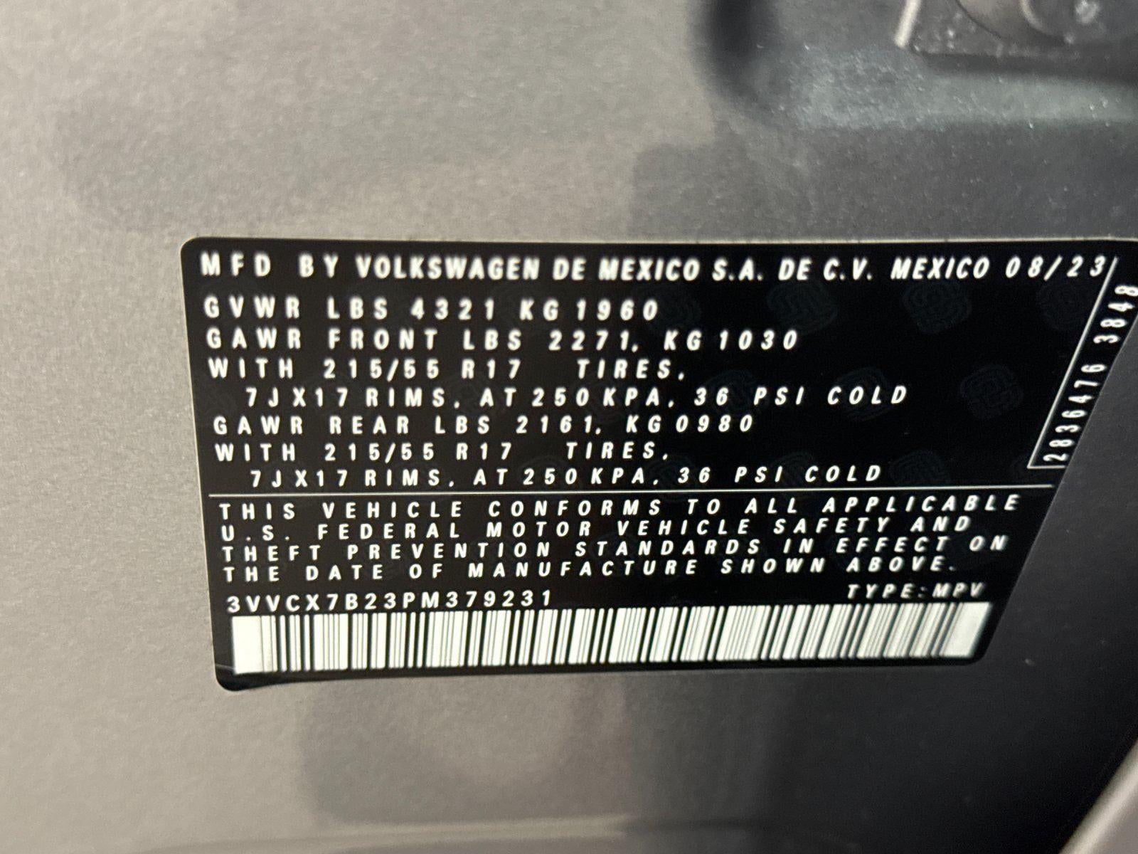 2023 Volkswagen Taos S