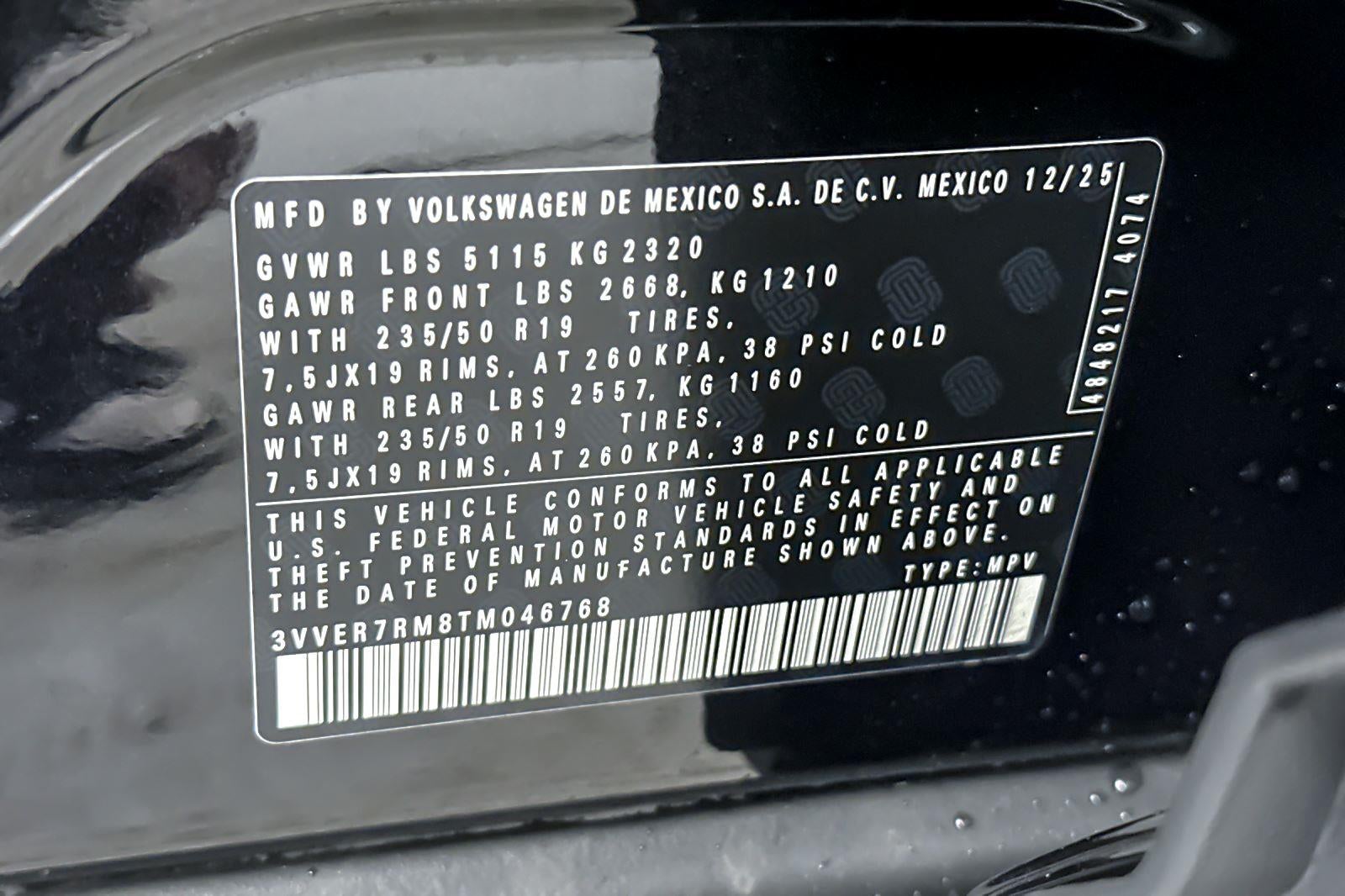 2026 Volkswagen Tiguan SE