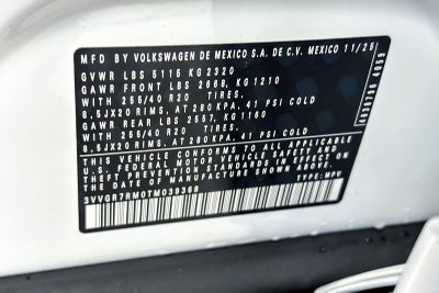 2026 Volkswagen Tiguan SE R-Line Black