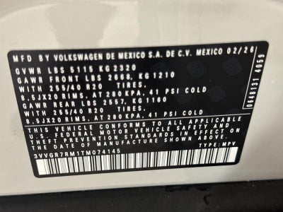 2026 Volkswagen Tiguan SE R-Line Black