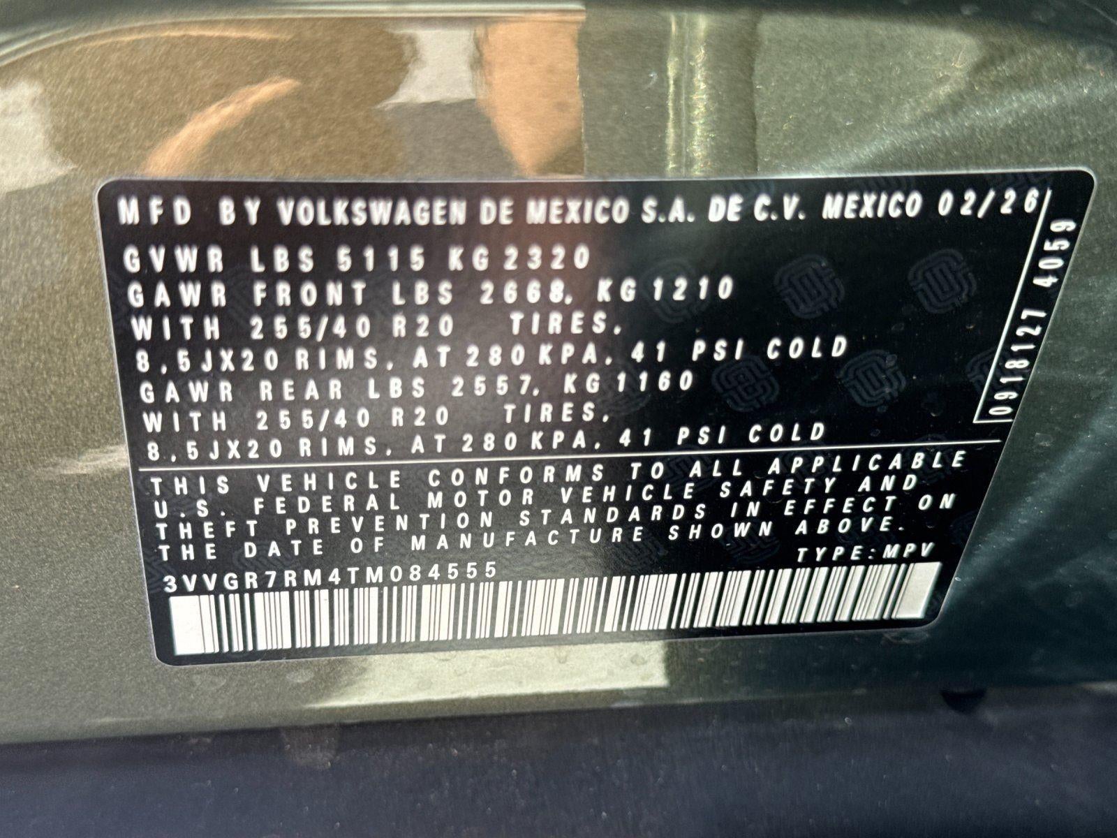 2026 Volkswagen Tiguan SE R-Line Black