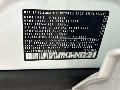 2026 Volkswagen Tiguan SE R-Line Black