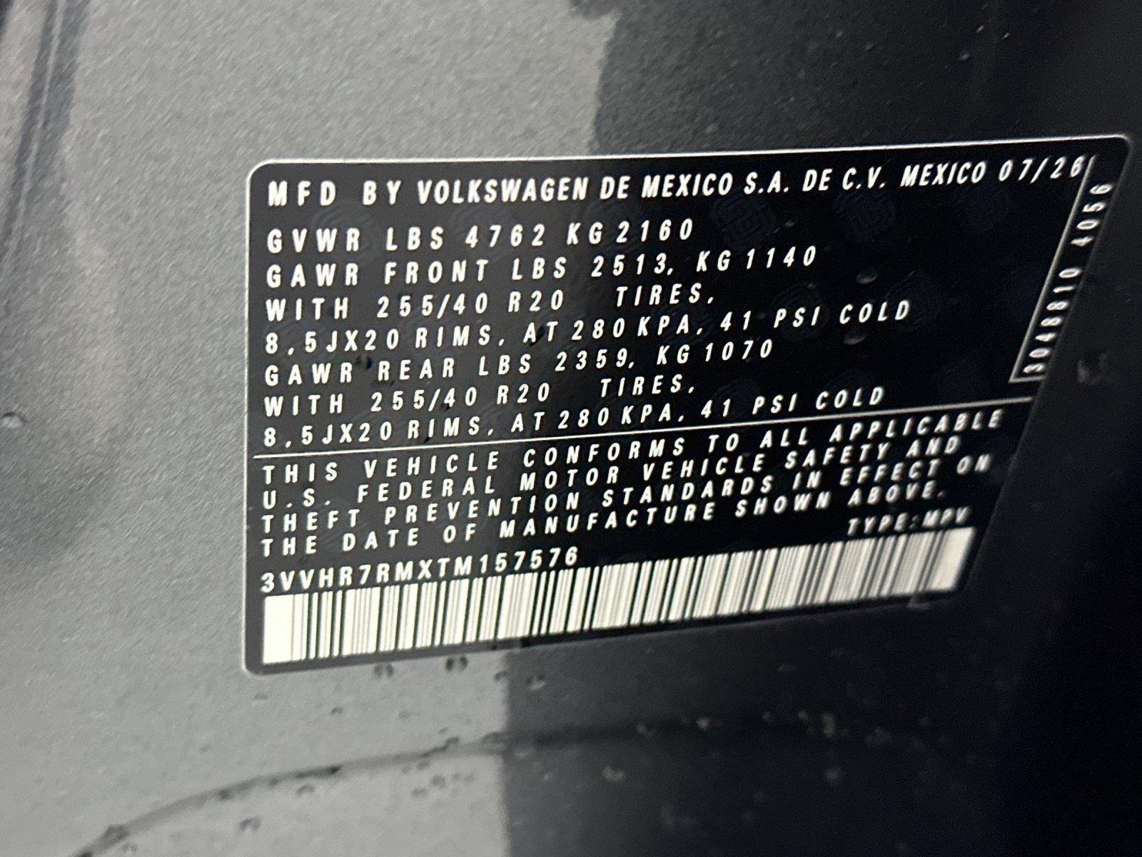 2026 Volkswagen Tiguan SE R-Line Black