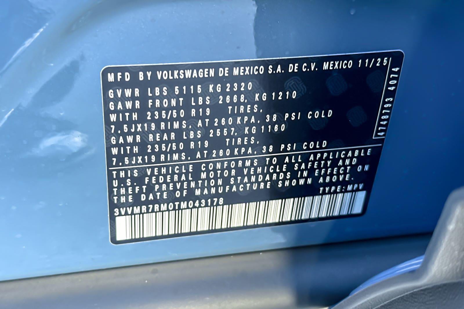 2026 Volkswagen Tiguan SE