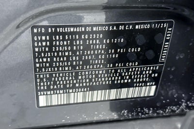 2026 Volkswagen Tiguan SE