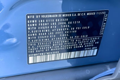 2026 Volkswagen Tiguan SE