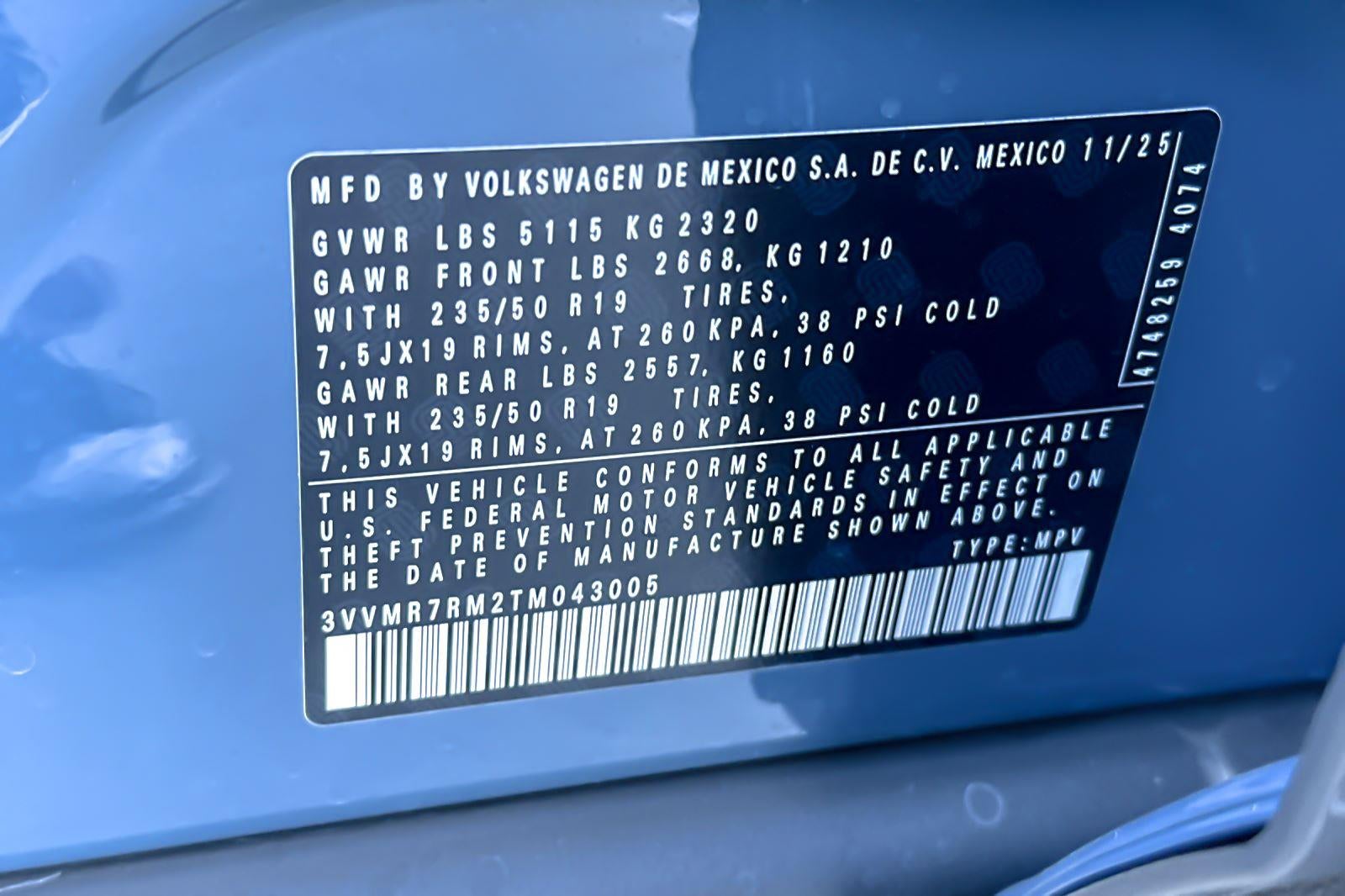 2026 Volkswagen Tiguan SE