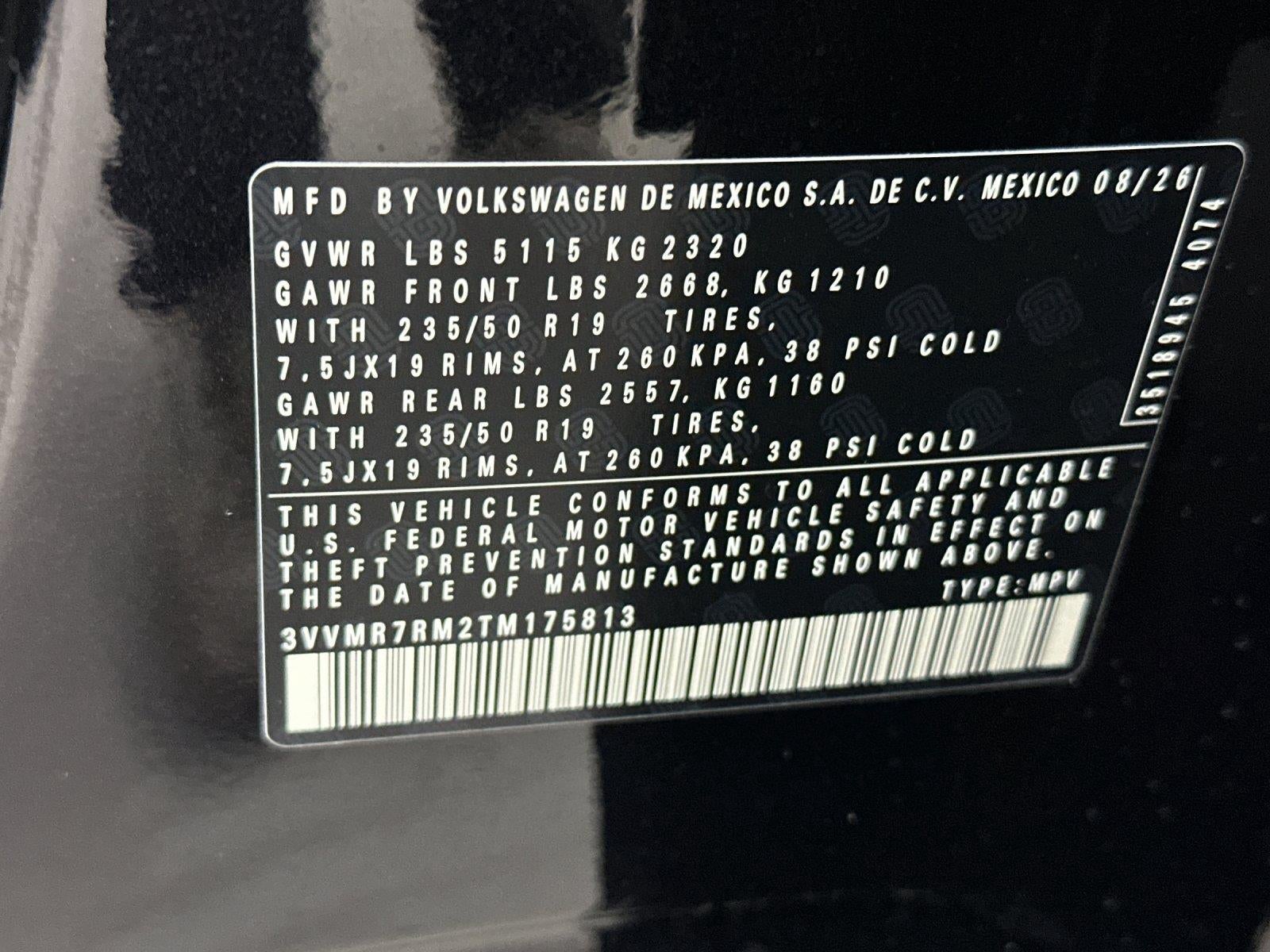 2026 Volkswagen Tiguan SE