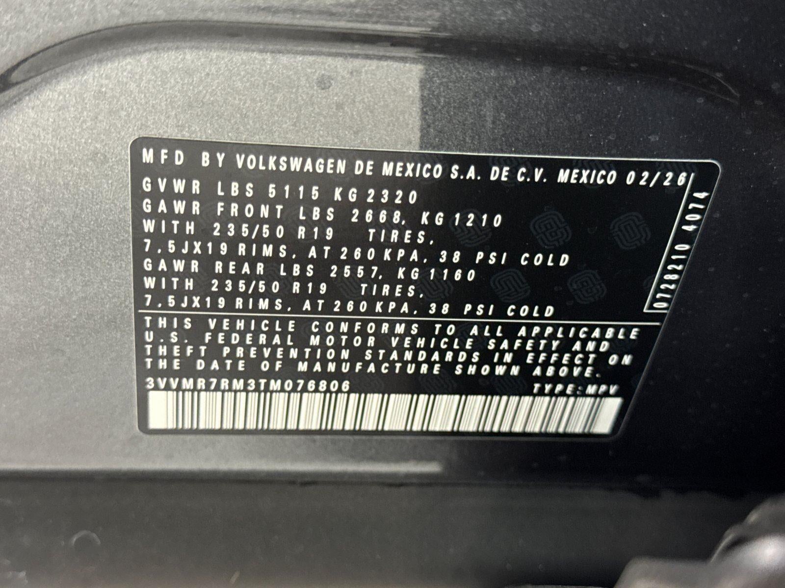 2026 Volkswagen Tiguan SE