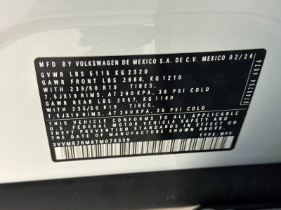 2026 Volkswagen Tiguan SE