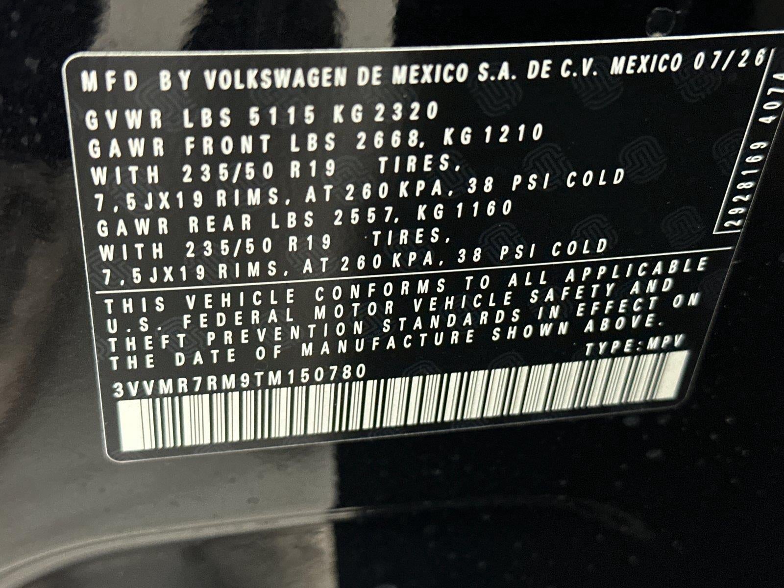 2026 Volkswagen Tiguan SE