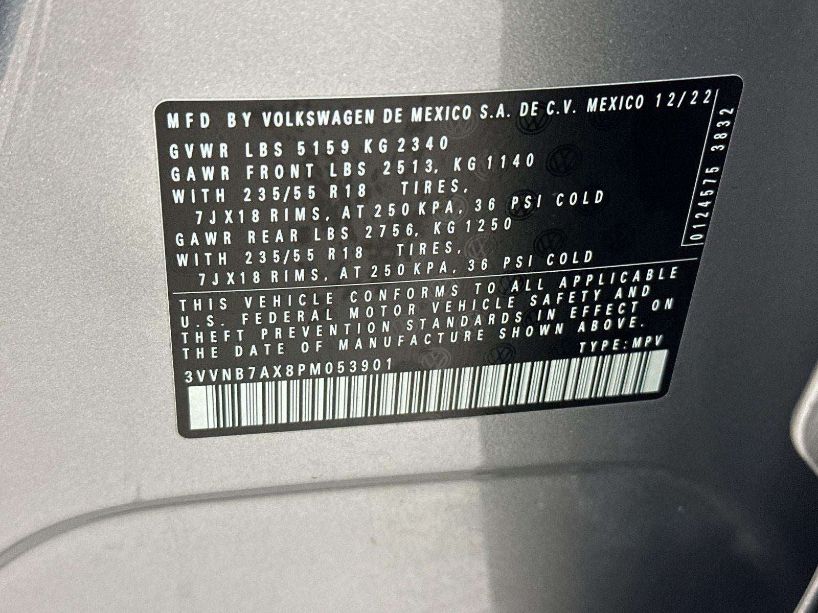 2023 Volkswagen Tiguan SE