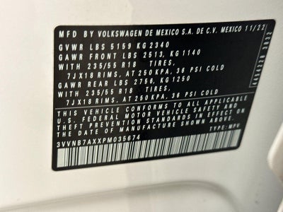 2023 Volkswagen Tiguan SE