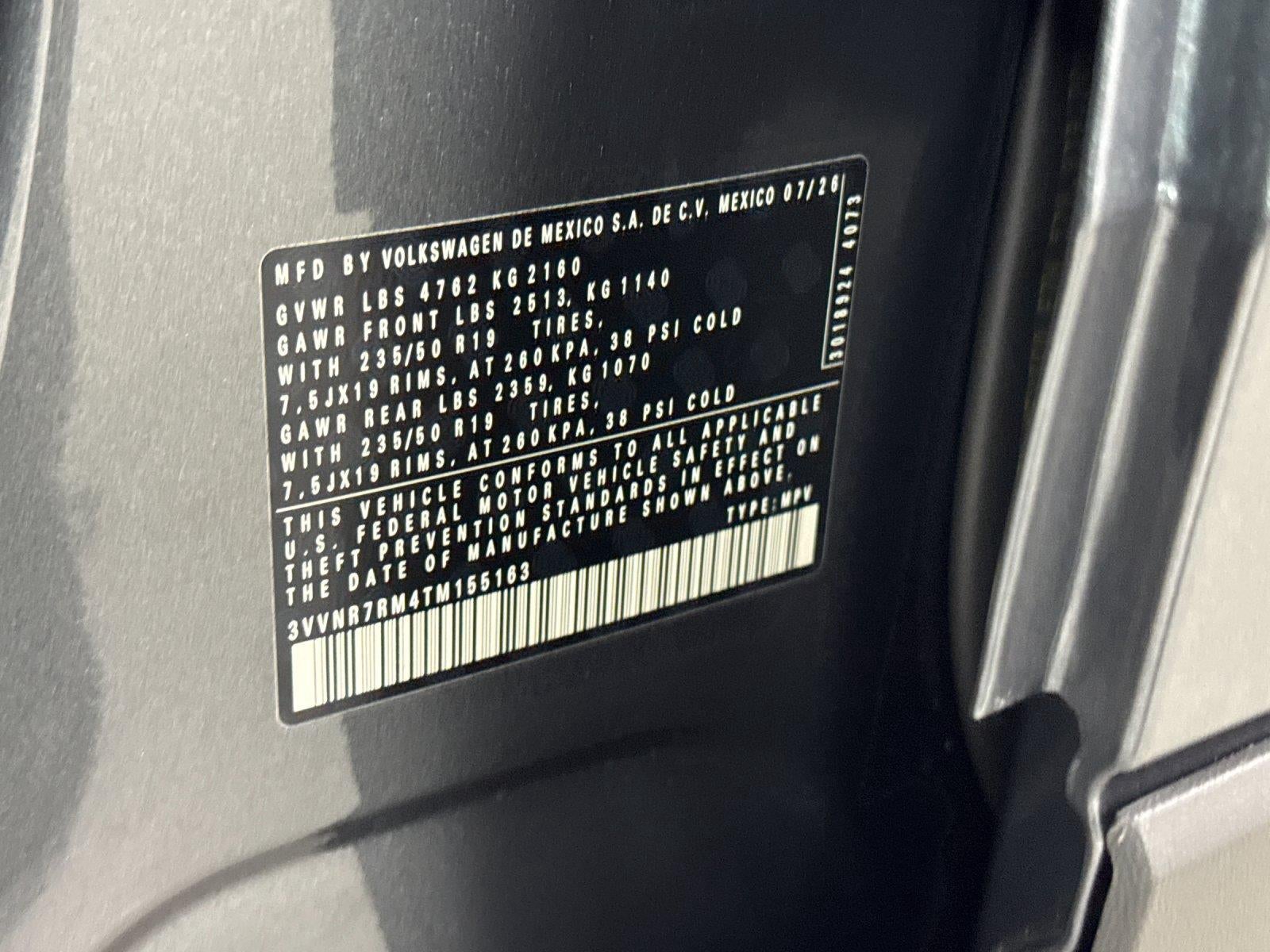 2026 Volkswagen Tiguan SE