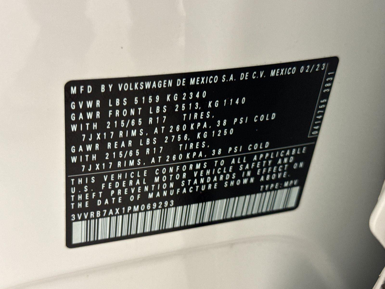 2023 Volkswagen Tiguan S