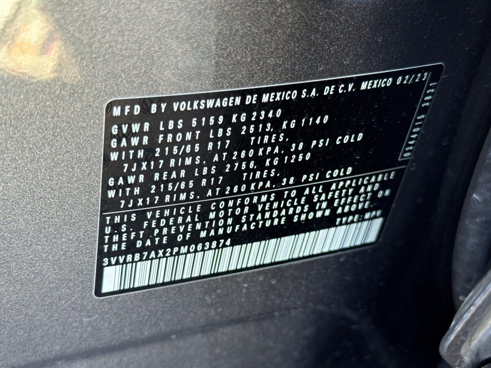 2023 Volkswagen Tiguan S