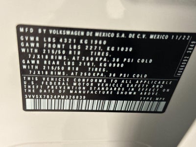 2023 Volkswagen Taos SE