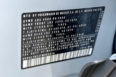 2026 Volkswagen Taos SE