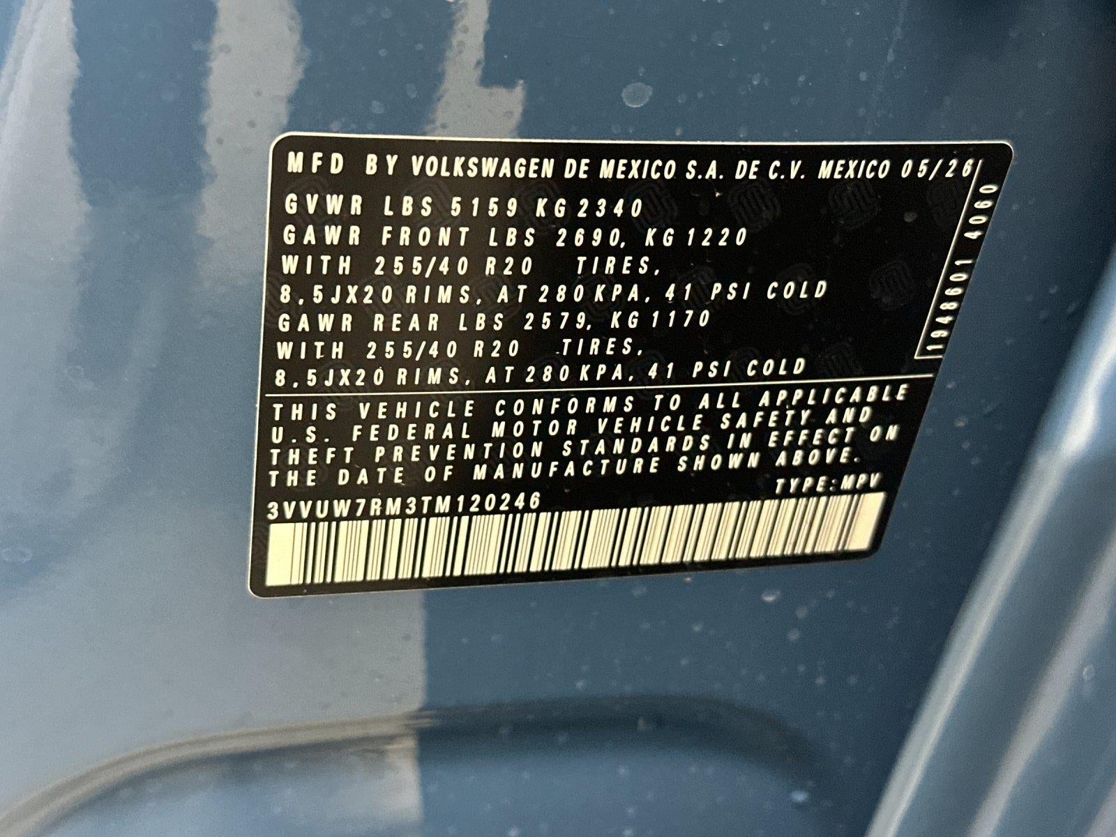 2026 Volkswagen Tiguan SEL R-Line